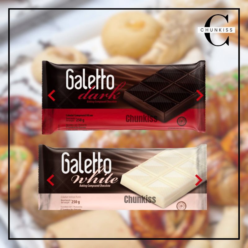 

COKLAT BATANG 250 GRAM COMPOUND GALETTO