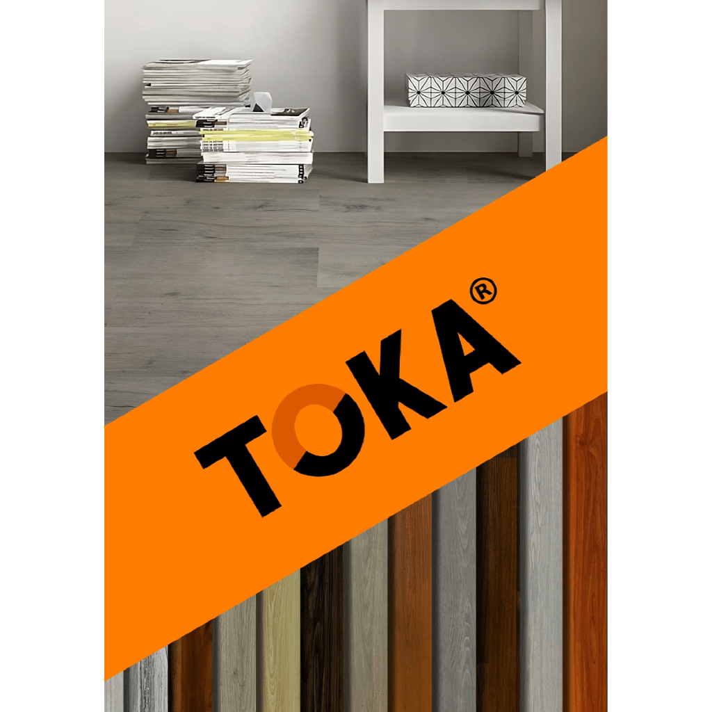 TOKA Vinyl 2mm - Vinyl Flooring - Vinyl Lantai - Lantai Kayu Vinyl