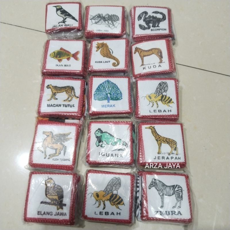 BENDERA REGU PRAMUKA 1 SET isi 10 Bet Regu + 1 Bendera Regu/BENDERA REGU LENGKAP