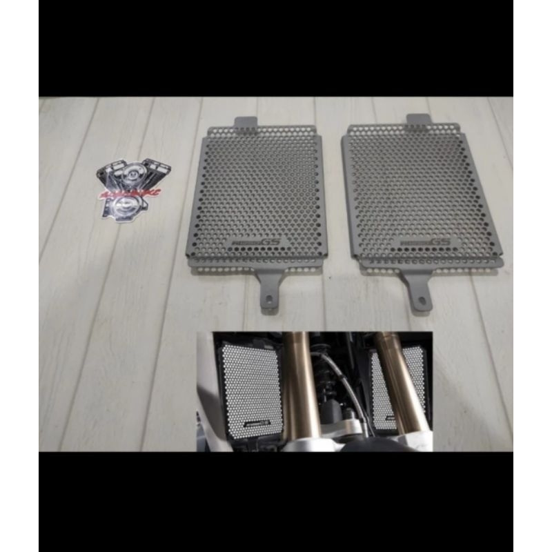 radiator guard bmw GS 1250 grill radiator bmw gs silver