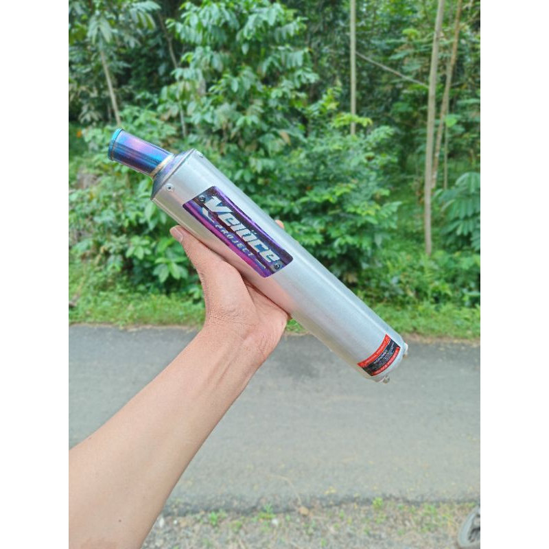 SILENCER 2 TAK NINJA R/RR/SS SLENSER ALMUNIUM SLIVER NEW SERIES ORIGINAL