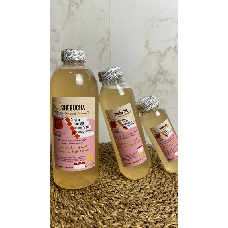 

SHEBUCHA LEMONGRASS GINGGER / SEREH JAHE homemade Kombucha by Mashe