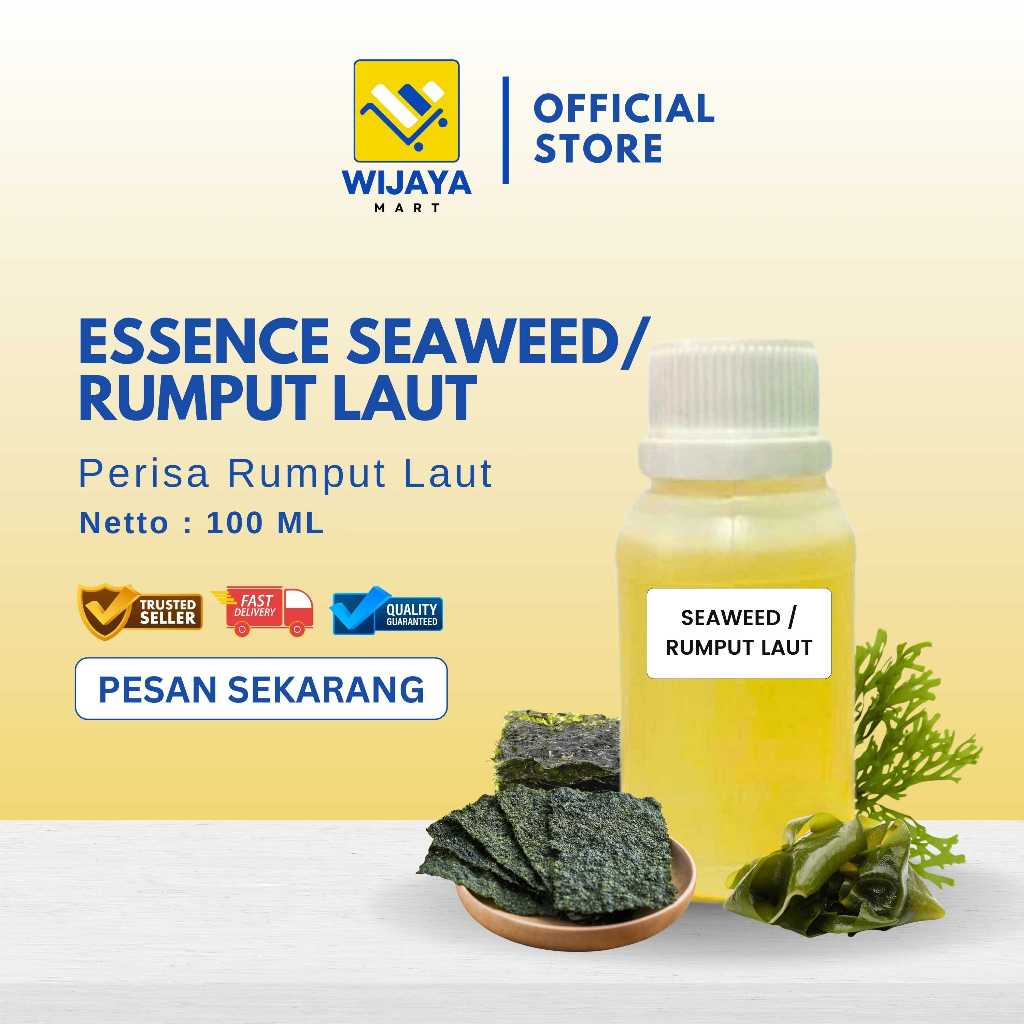 

Rumput Laut / Essense Seaweed Nori Food Grade / Flavor Makanan 100 ML