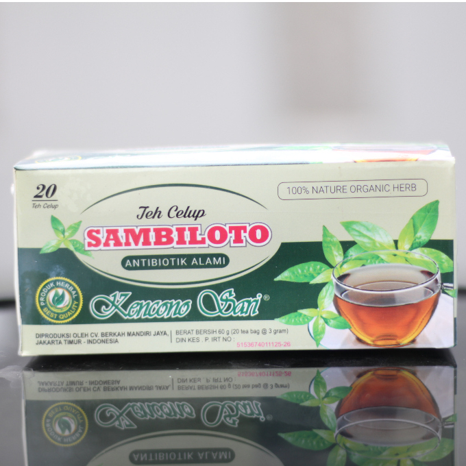 

Teh Celup Sambiloto Kencono Sari