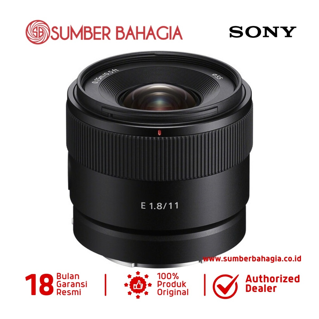 Sony E 11mm F1.8 / Lensa Sony SEL11F18