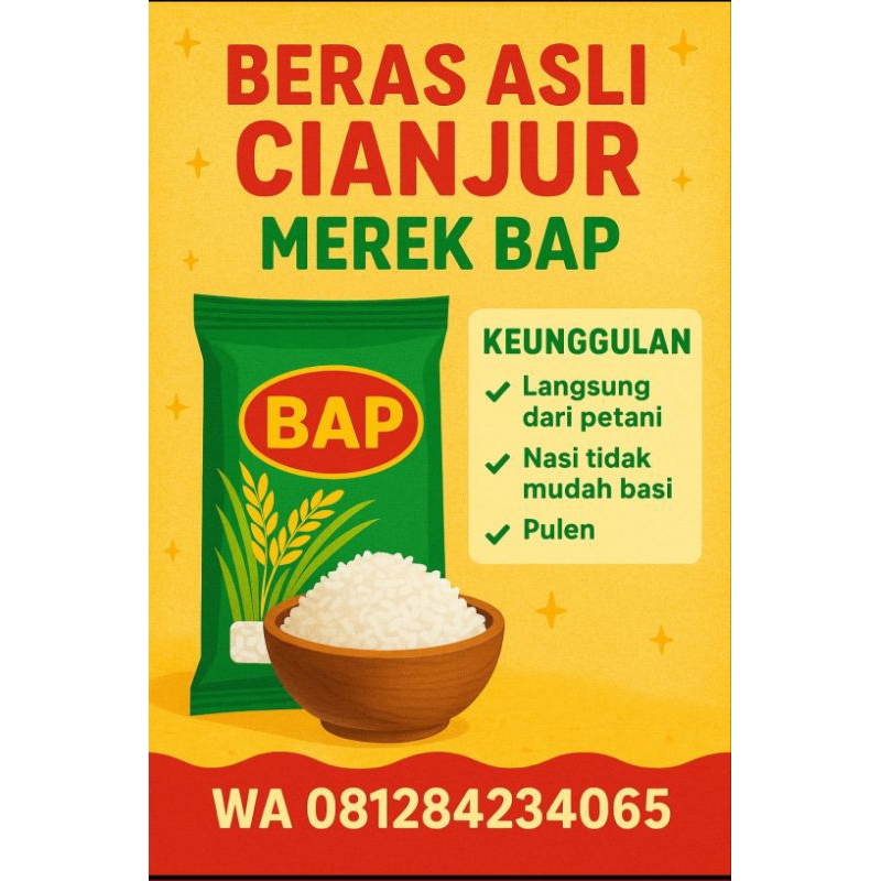 

B3RaS P4NDAN WANGI CI4NJUR