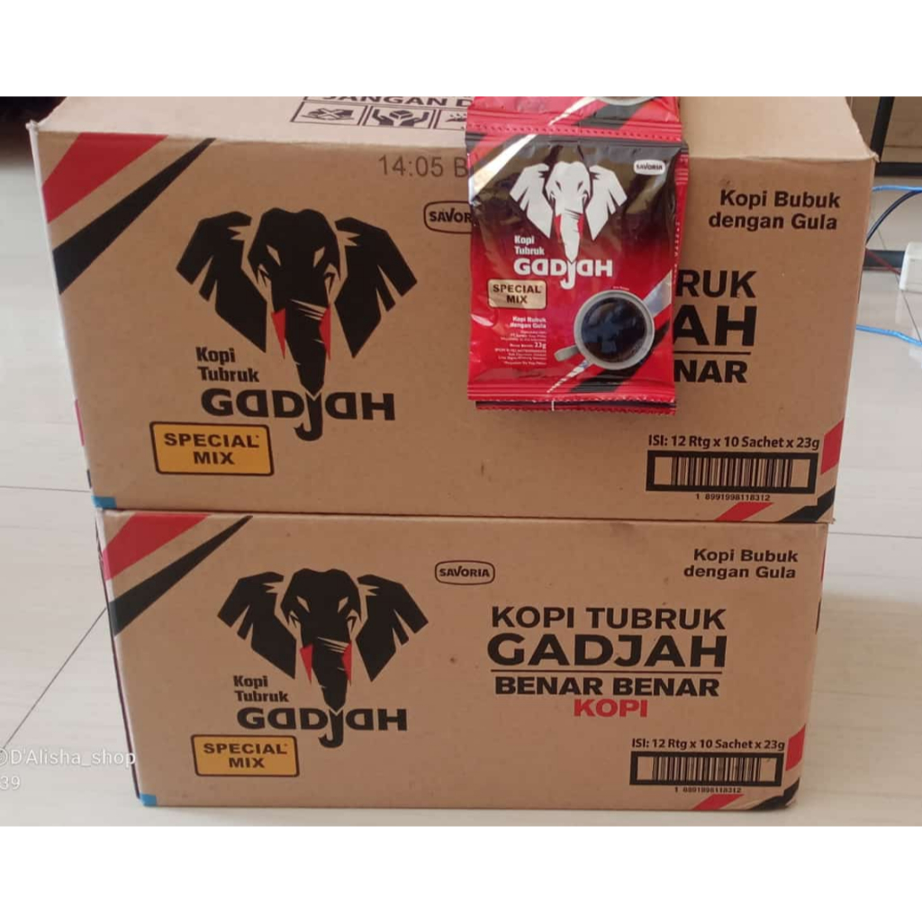 

Kopi Gajah Special Mix 10 Sachet