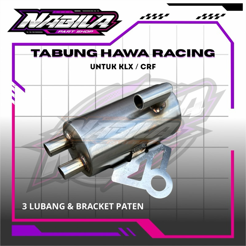 TABUNG HAWA CUSTOM UNTUK KLX / CRF