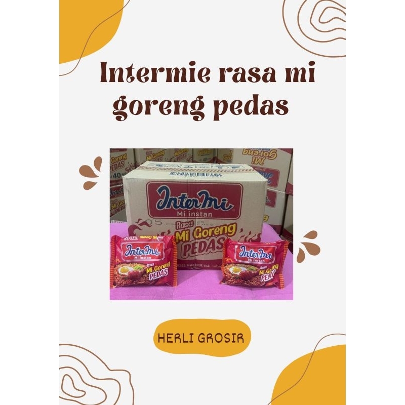 

[ 1 dus isi 40 pcs ] INTERMI GORENG PEDAS