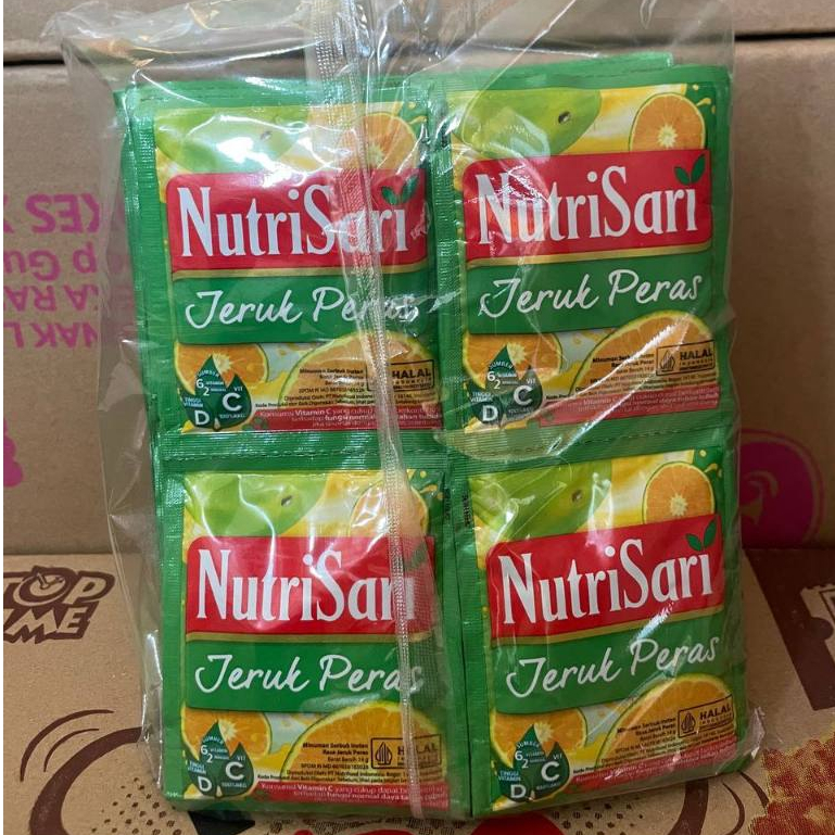 

NUTRISARI JERUK PERAS ISI 40 PCS