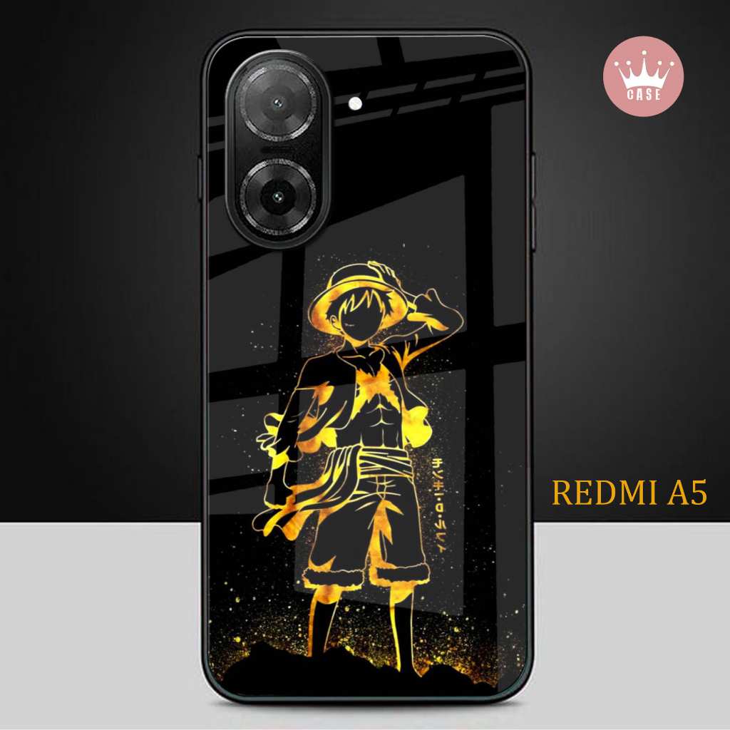 Softcase Kaca XIAOMI REDMI A5 - casing handphone - REDMI A5 [S13]