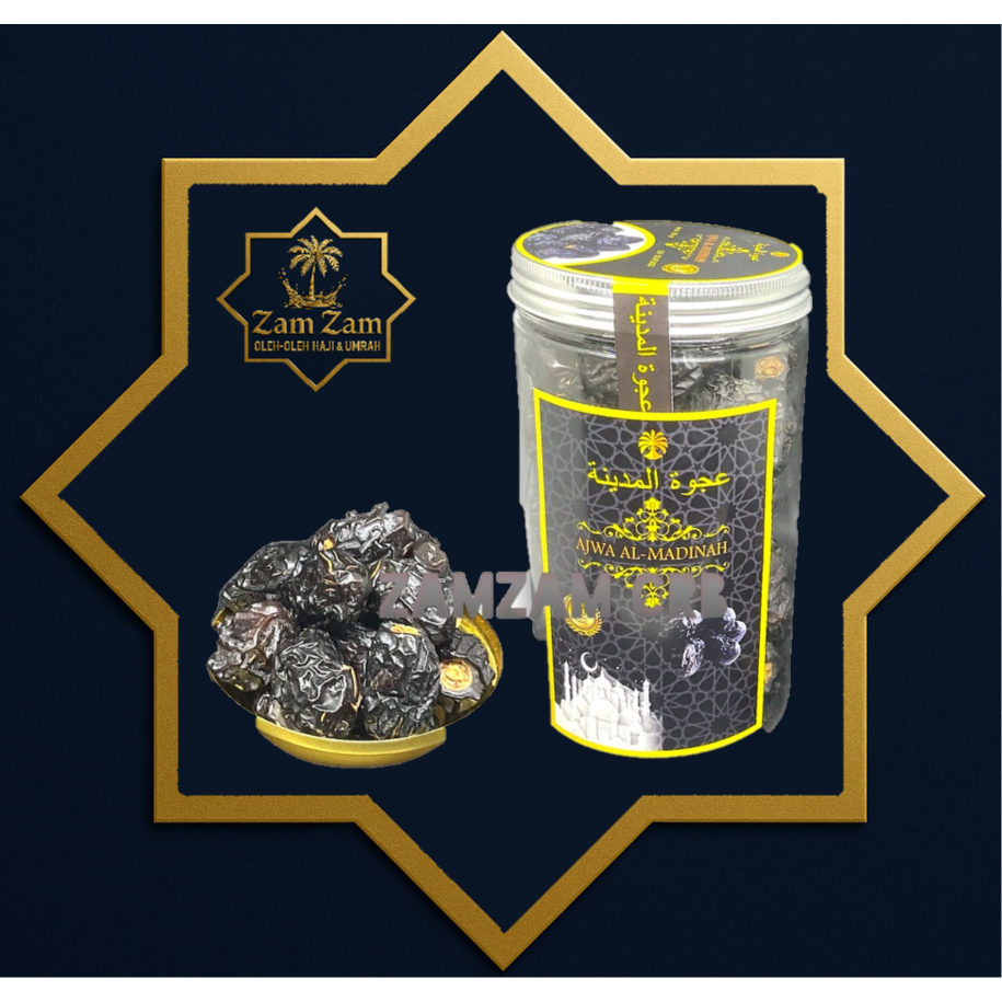

Kurma Ajwa Super 500 Gr Premium Original Saudi Oleh Oleh Haji