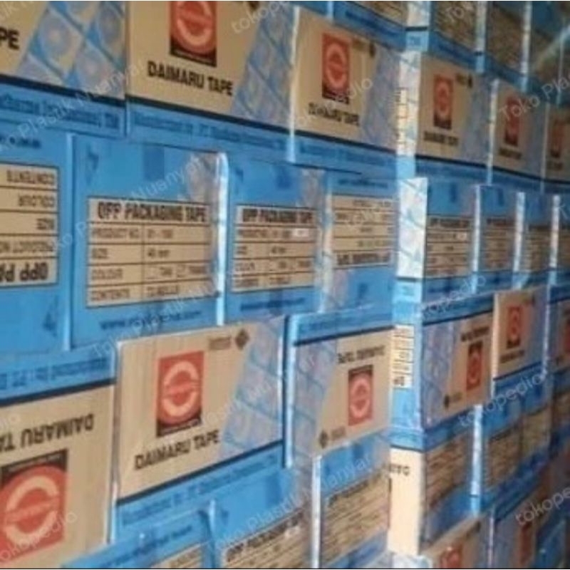 

1 Karton / Dus Selotip / Isolasi Bening Daimaru 1 inch / 24 mm x 72 yard