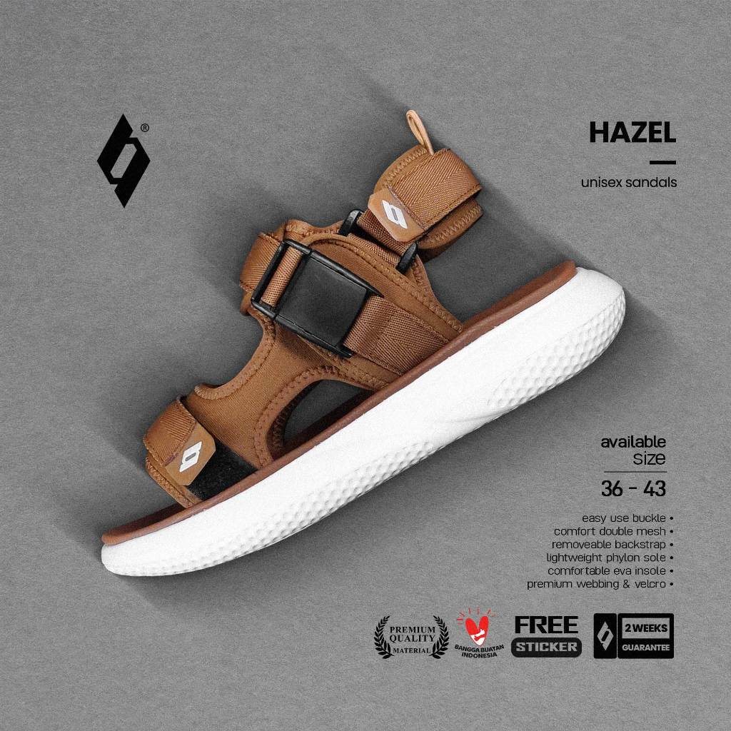 SIXTYNINE PROJECT - Hazel - Sandal Gunung Pria Wanita