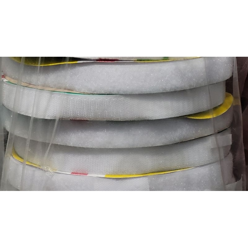 Perekat 1 in  Velcro Fastener tape 25mm . Rol . 20 meter