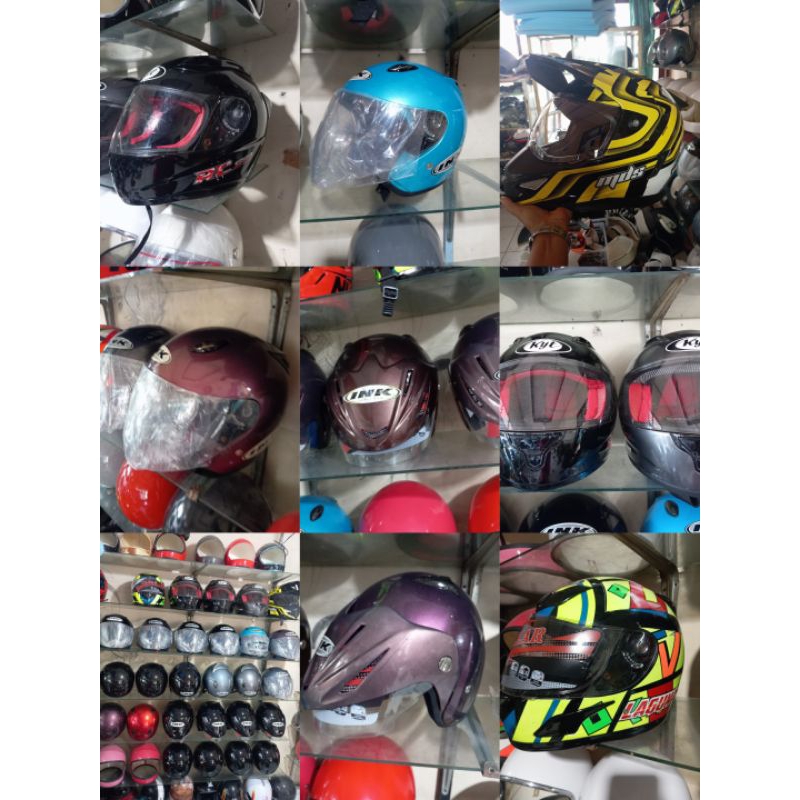helm ORI batok bekas