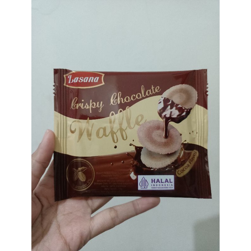 

LASANA CRISPY CHEESE WAFER/ CRISPY CHOCOLATE WAFER (1PCS