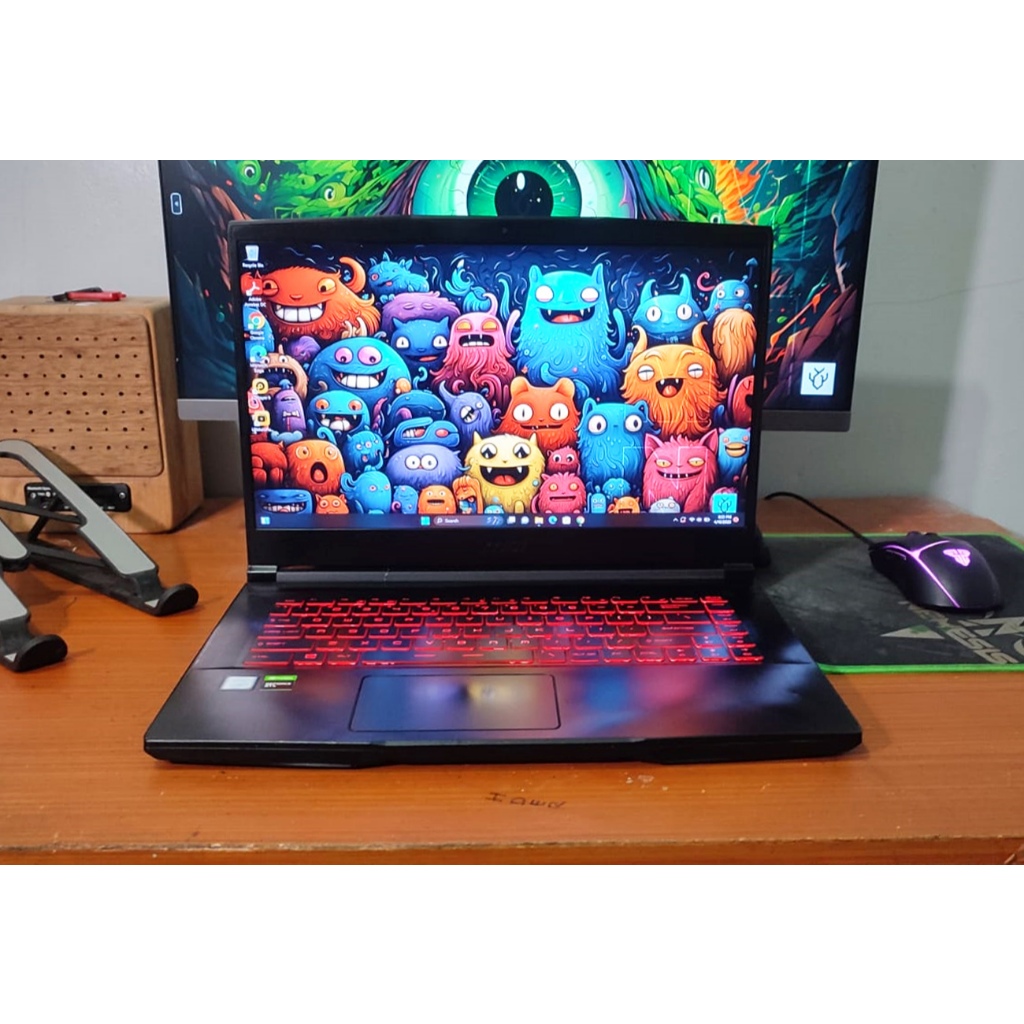 LAPTOP GAMING MSI GF63 Thin 9rcx Core i5 9300H GTX 1050Ti