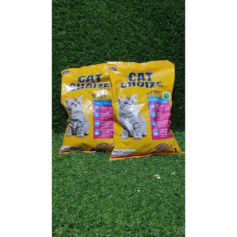 jual choize kuning kitten makanan kucing anakan 1kg