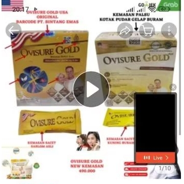 

ovisure gold susu tulang sendi original beli 5box bonus 1box
