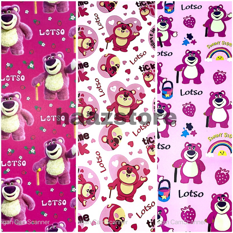 

Kertas Kado Sansan Wawa Doff isi 1 Lembar lotso Fancy Paper SANWA