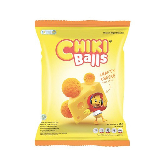 

Chiki Ball Cheese Coklat 10gr (PCS)