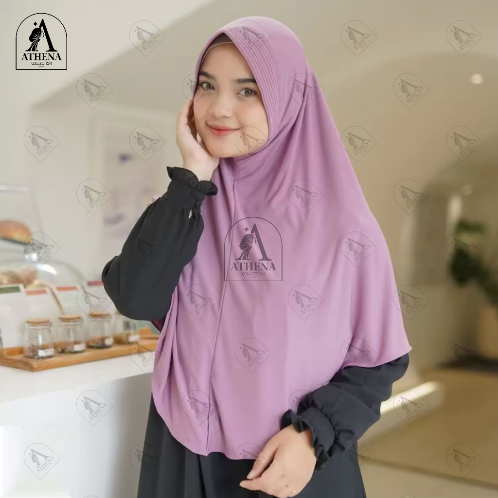Bergo Hamidah Instan Jersey Ukuran L