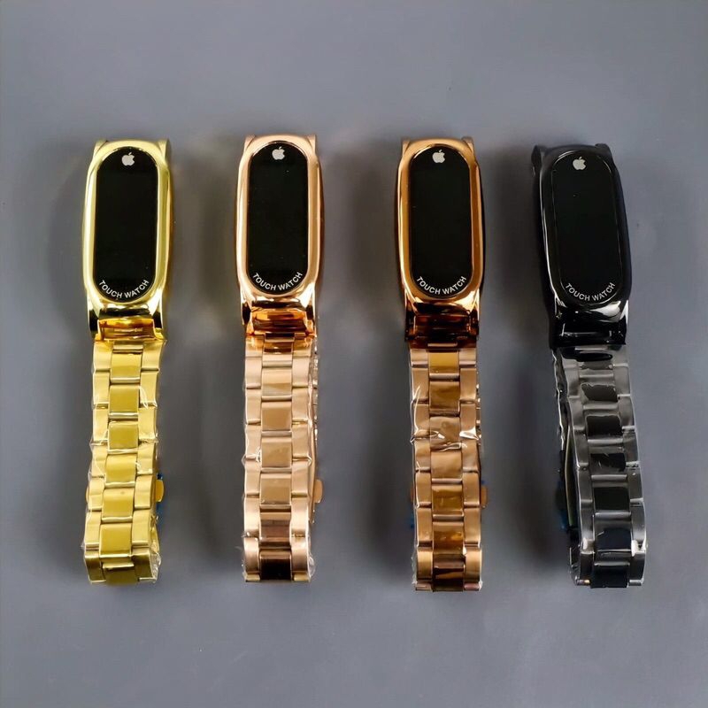 Jam tangan wanita digital LED touchscreen