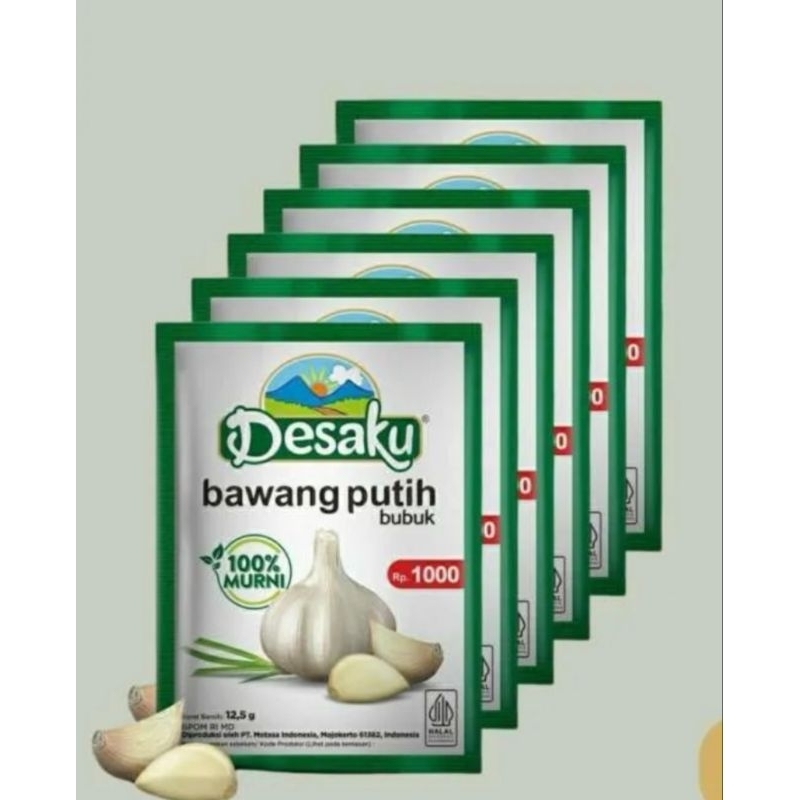 

Desaku bawang putih 12 pcs 1 renceng