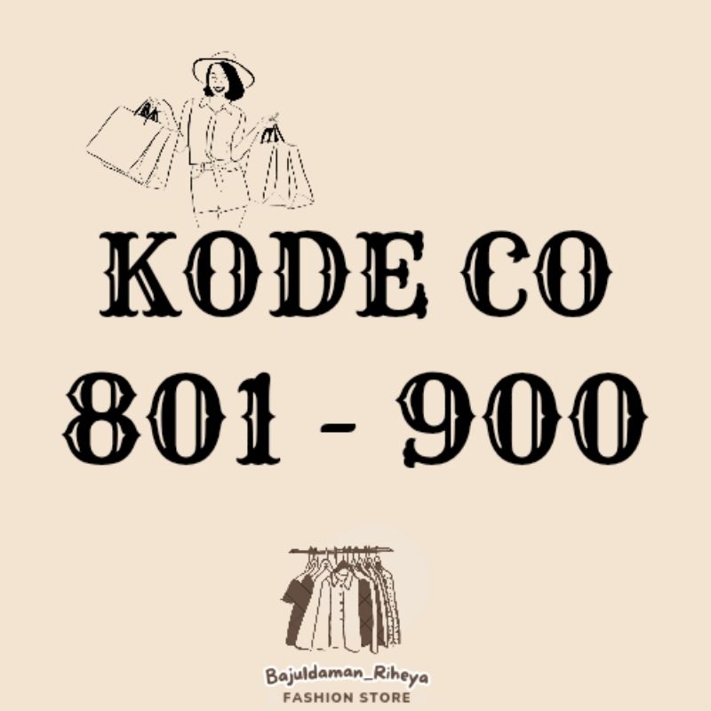 LINK CO KODE 801-900