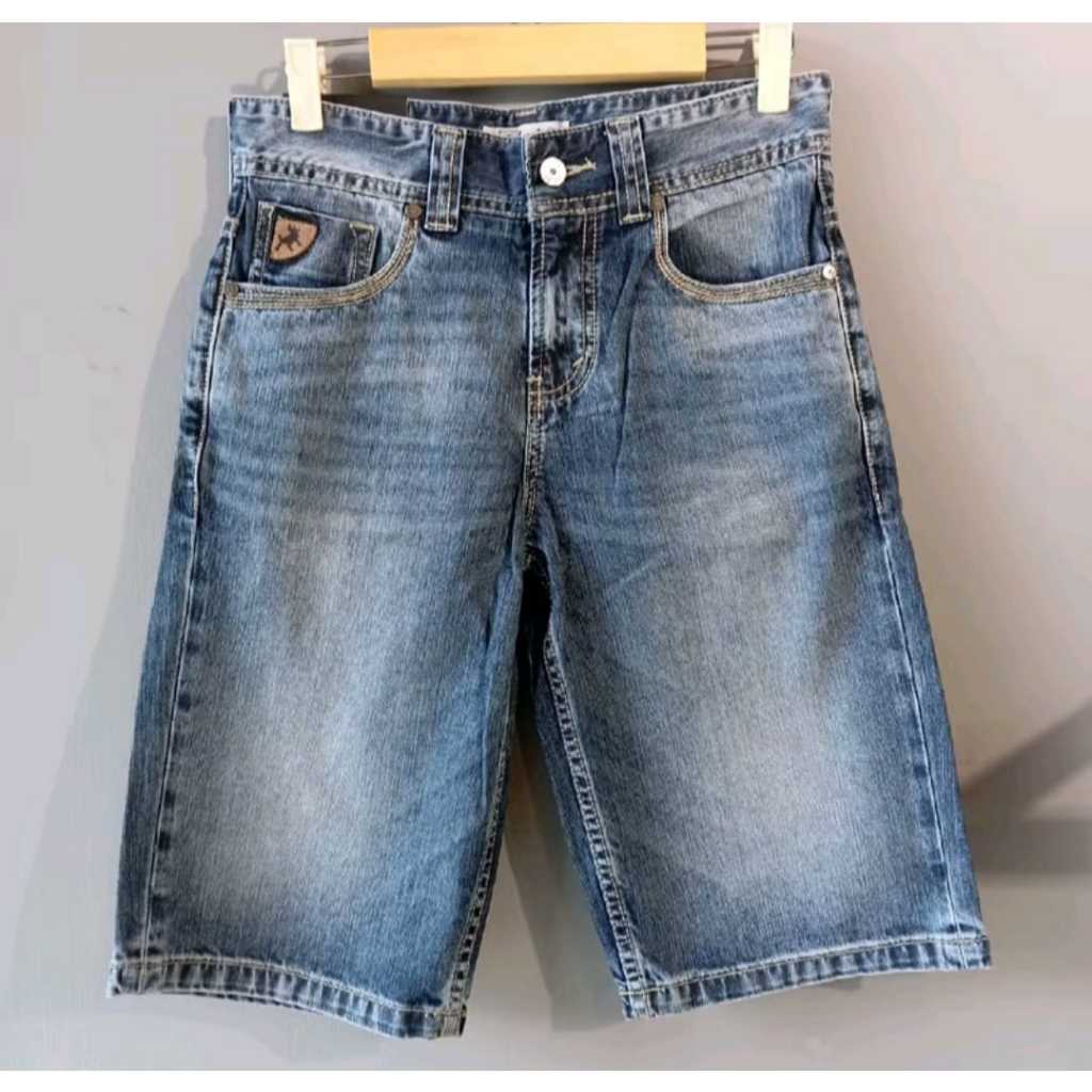 CELANA PENDEK PRIA JEANS LOIS / Celana Jeans Pendek Pria Original 100% Lois Model Terbaru