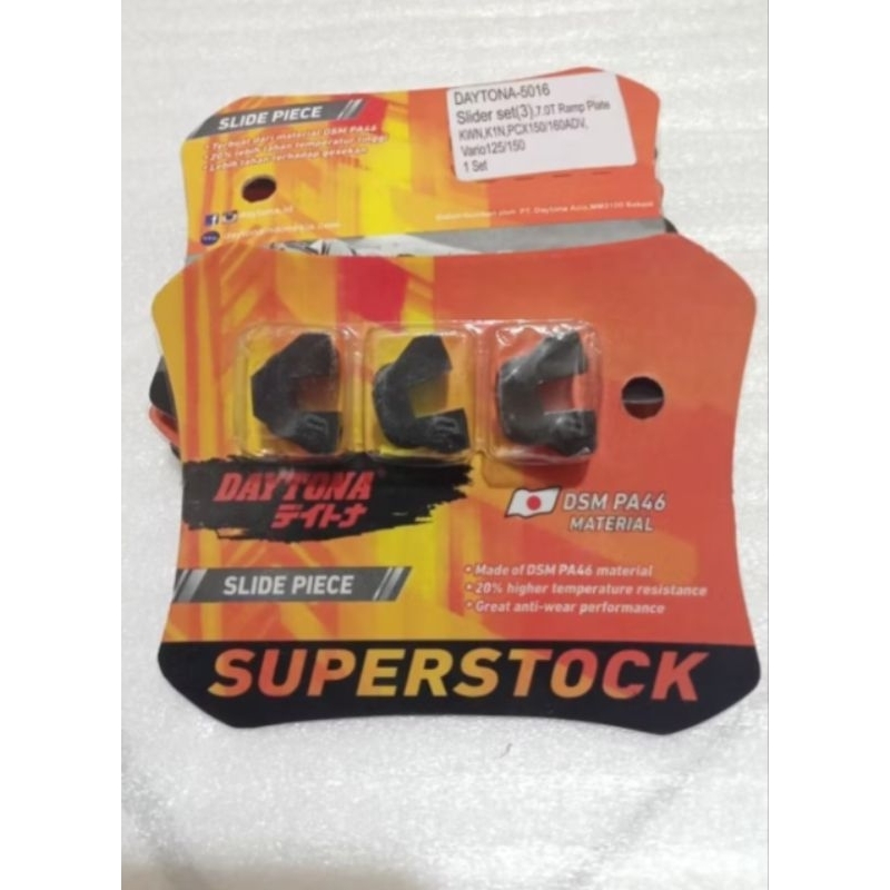 SLIDER DAYTONA VARIO 125, VARIO150, VARIO 160, PCX 150 160, ADV