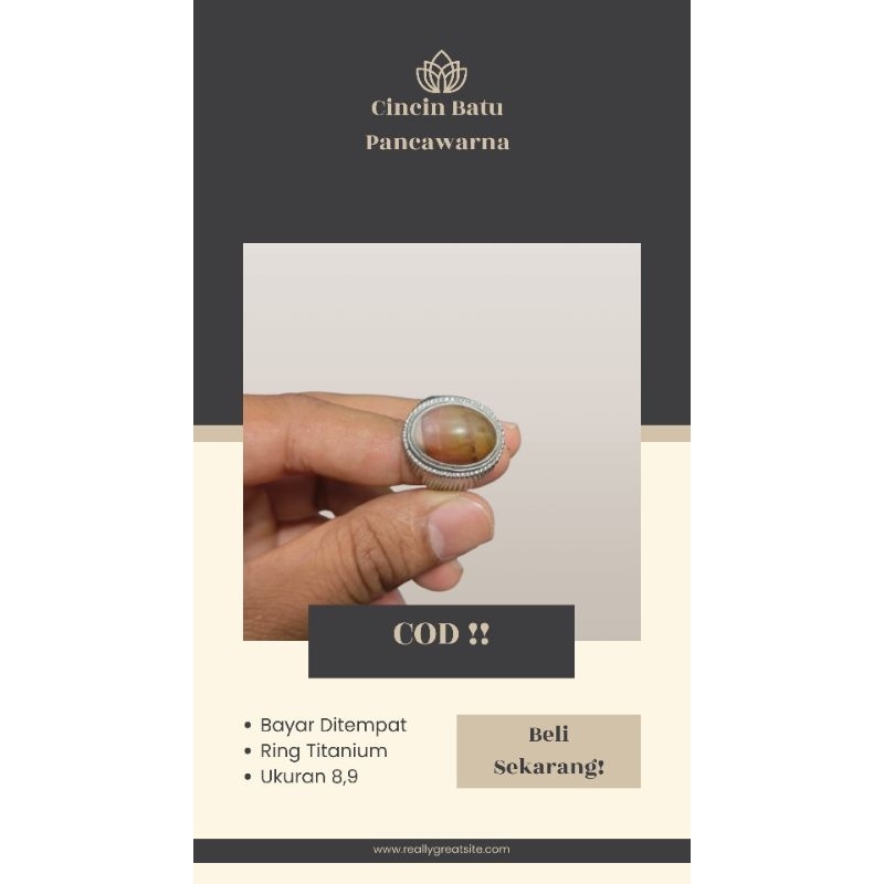 Cincin Batu Pancawarna