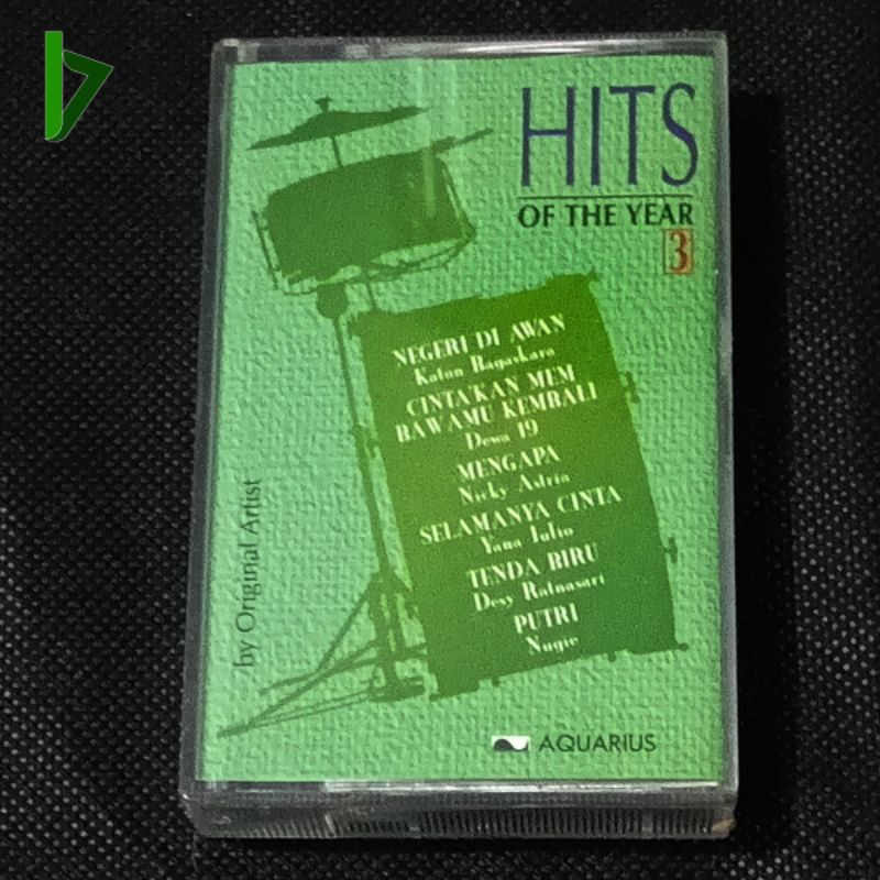 Kaset pita album Hits of The Year 3