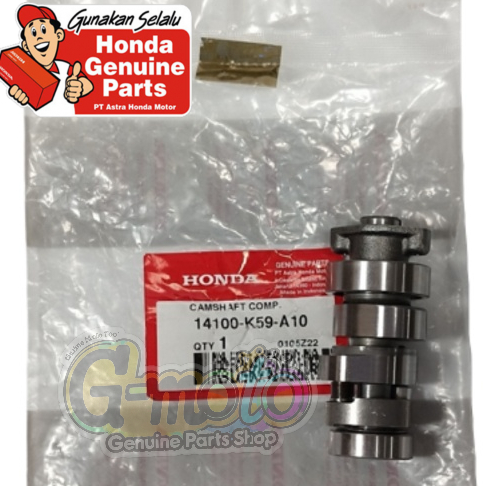 14100-K59-A10 NOKEN AS PENGGERAK KLEP CAM SHAFT VARIO 150 K59 ORIGINAL AHM