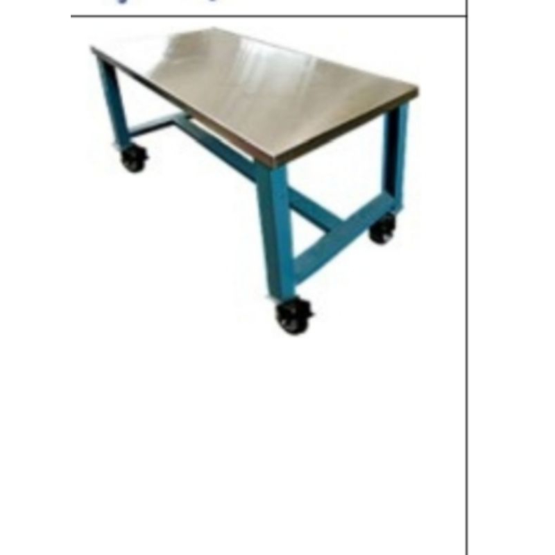 Meja Laboratorium 190x80 Kayu