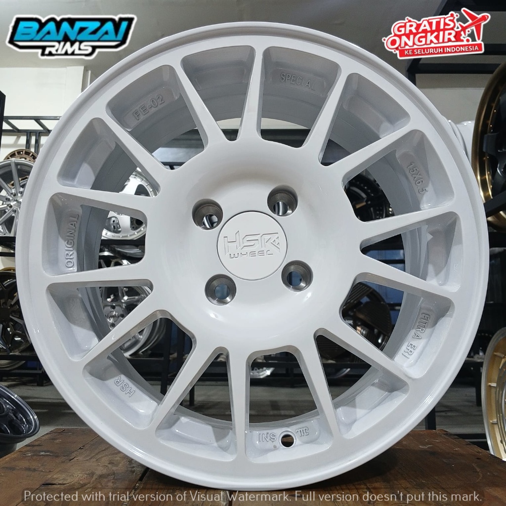 Velg Pelg Mobil Untuk  Panca Ford Fiesta Geely Panda Honda Brio Ring 15 Hsr Takikawa Jakarta Timur