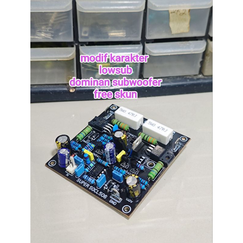 KIT DRIVER SUPER OCL 506 MODIF LOWSUB SOCL 506 SUBWOOFER