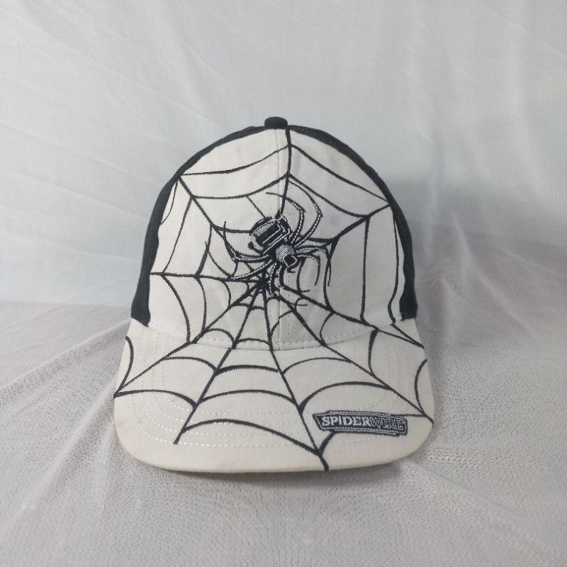 Topi Snapback Spiderman Marvel Superhero Spider Wire