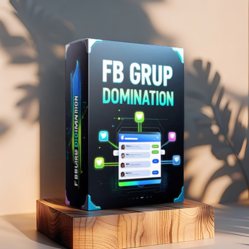 FB GRUP DOMINATION - Jadikan Facebok Grup Untuk Jualan Yang Profitebel - E-Course