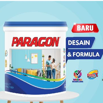 CAT TEMBOK PARAGON 5 KG WARNA PUTIH