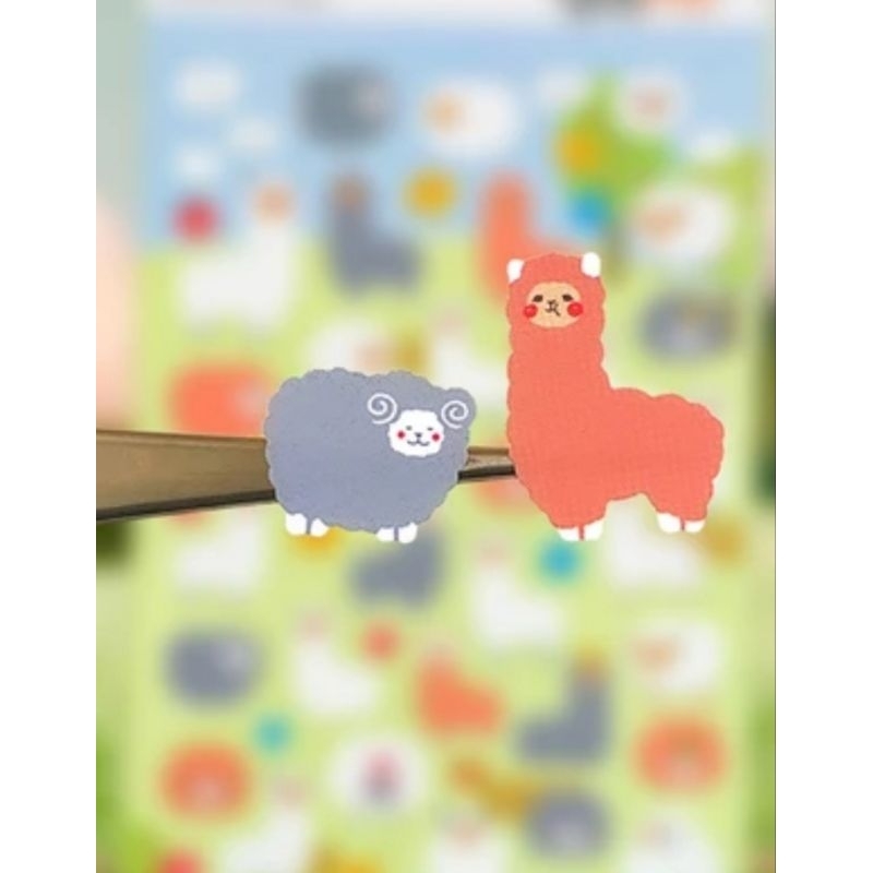 

Kiddy Fun Funny Stiker Alpaca & Sheep - Mix