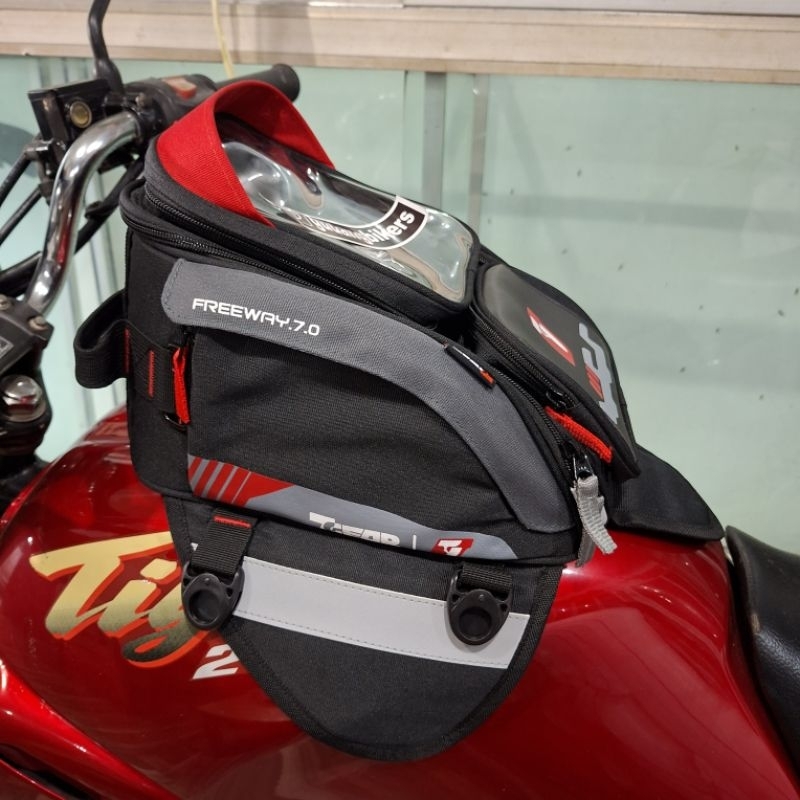 Tankbag 7gear freeway tailbag seatbag tas magnet tangki jok slingbag hipbag motor bikers