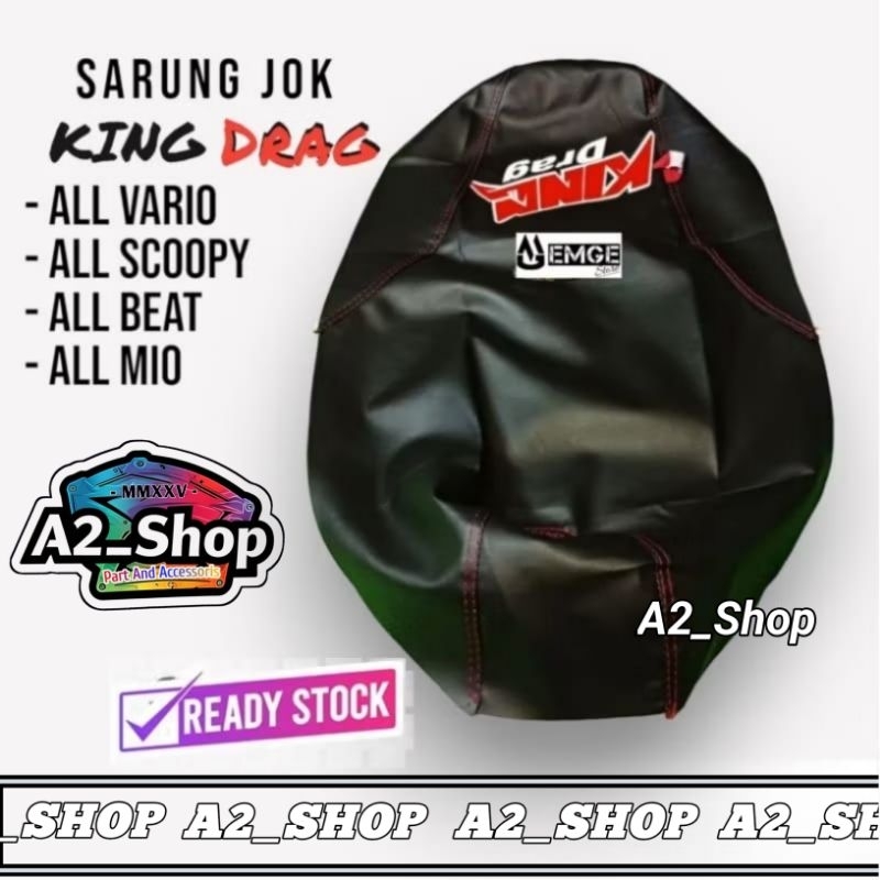 SARUNG JOK KING DRAG VARIO SCOOPY BEAT MIO / KAIN JOK MOTOR / KAIN JOK KING DRAG