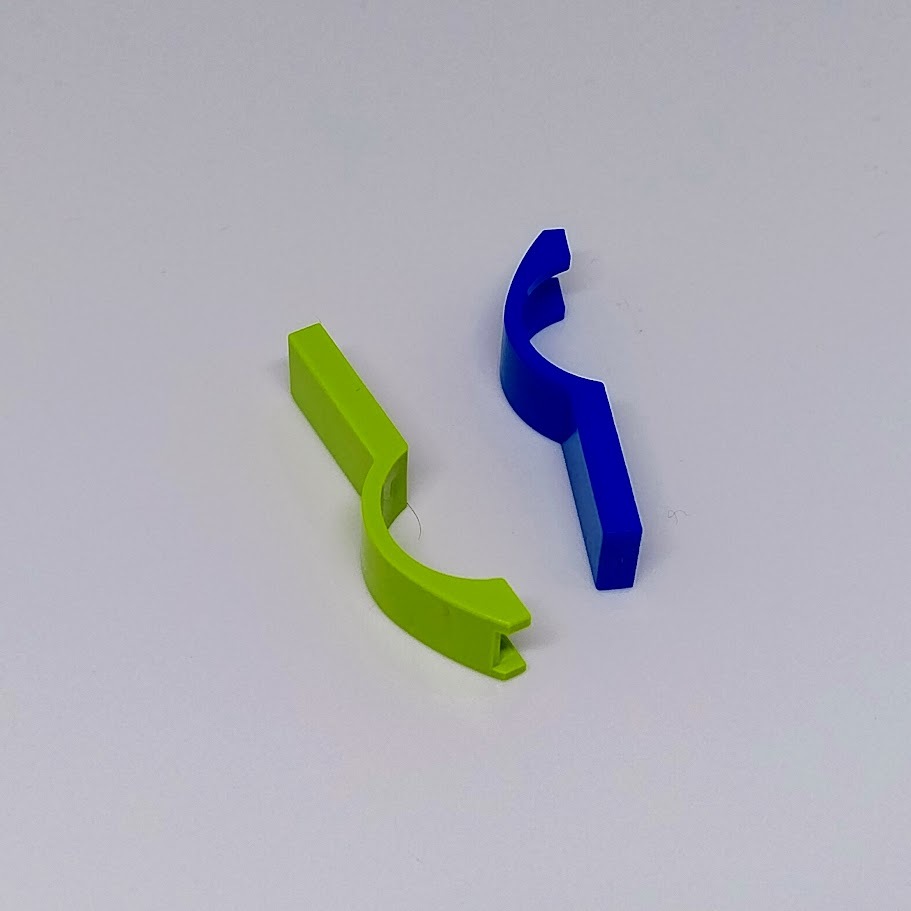 Lego Part 50947 Vehicle Mudguard 1 x 4 1/2 Multi Color 2nd