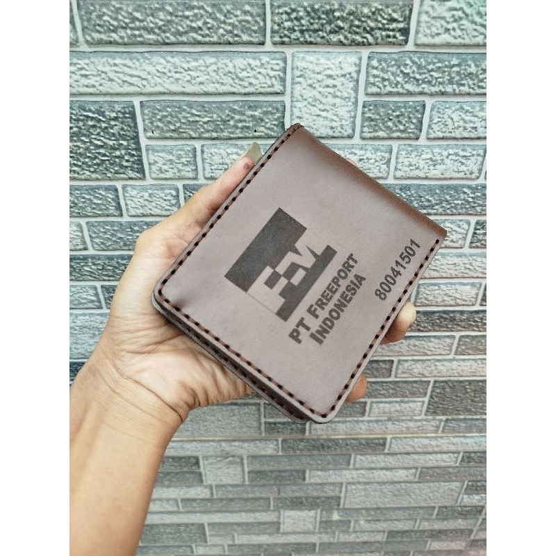DOMPET KULIT CUSTOM PT FREEPORT INDONESIA