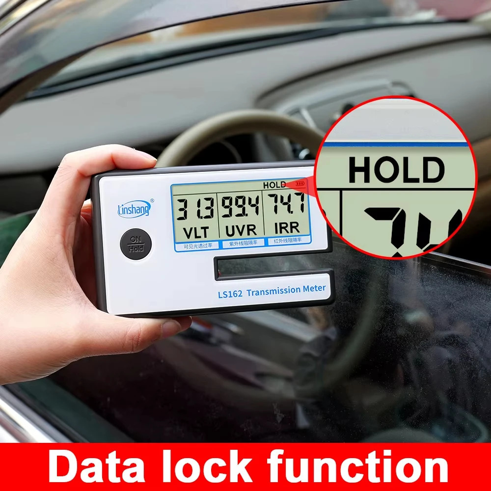 Pengukur Warna Kaca Film Solar Meter Transmisi Mobil Pengukur Film Solar
