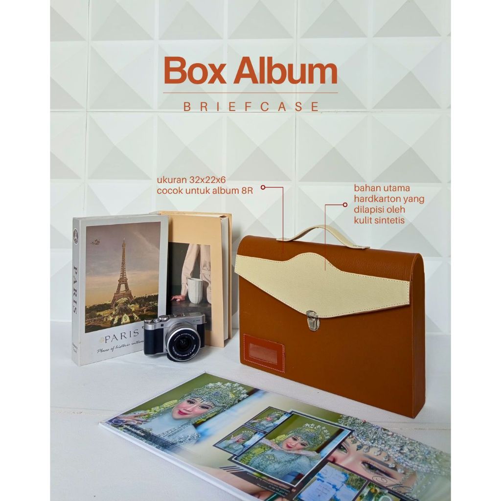 Tas Album Foto Murah Model Baru | Box Album Magazine Paling Dicari