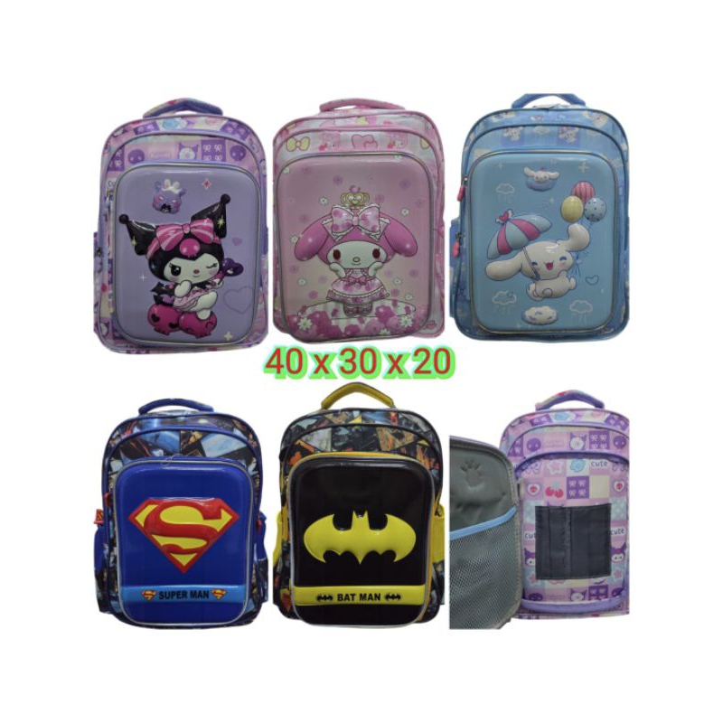 ERAWAN BAGS - BACKPACK ANAK SD IMPORT SANRIO SUPERMAN