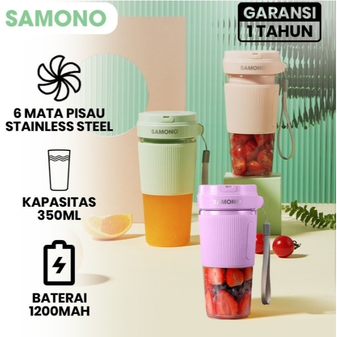 BLENDER PORTABLE SAMONO SW-Y9 BLENDER MINI SW Y9 SAMONO